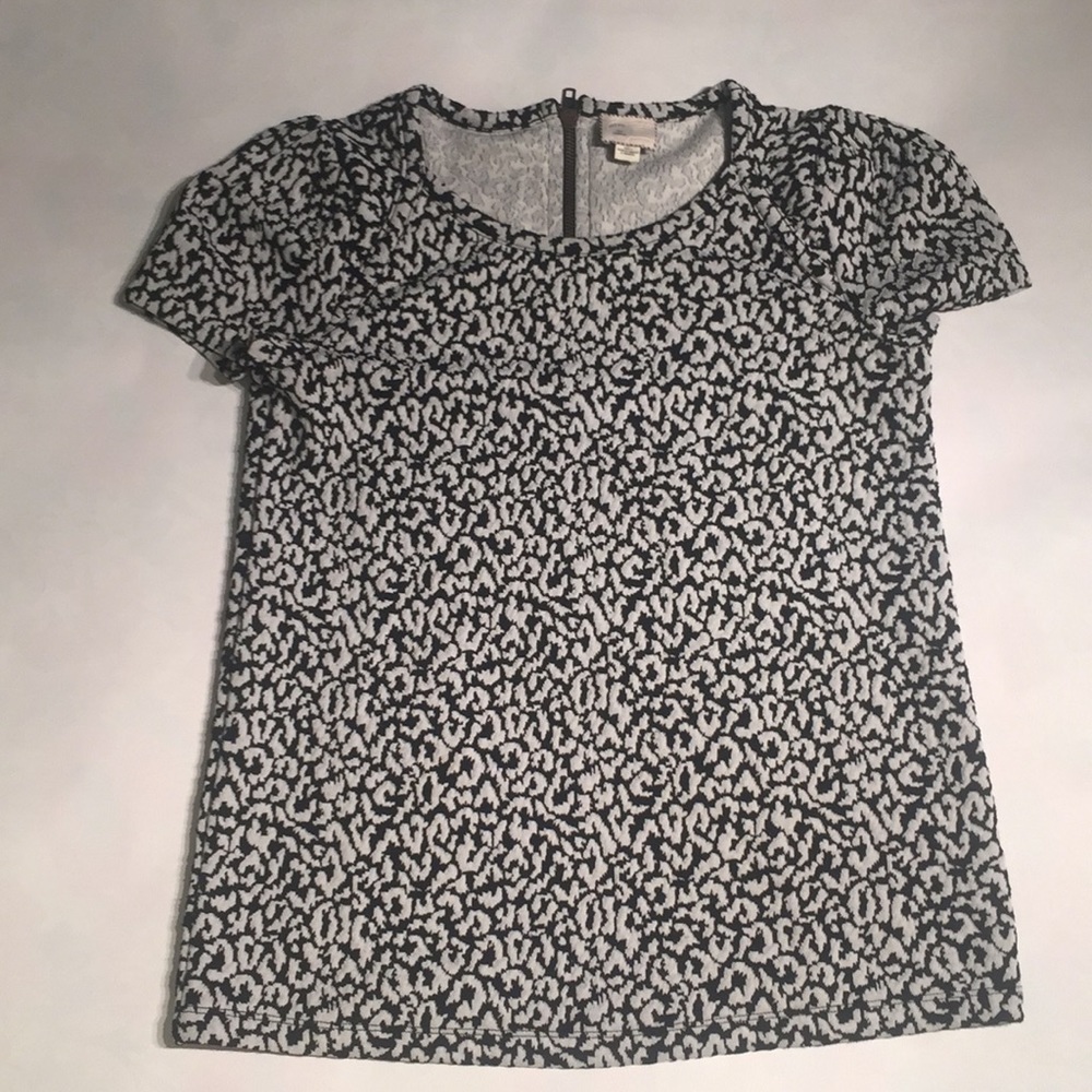 NWOT Anthropologie Cheetah Shirt
